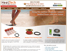Tablet Screenshot of heattechproducts.com